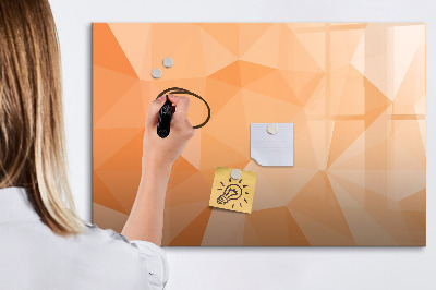 Schreib magnettafel Eine farbenfrohe Tafel zur Präsentation von Fotos
