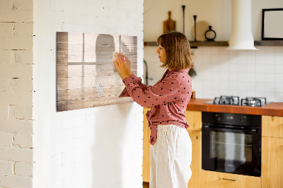 Magnettafel zum schreiben Eine stylische Tafel für Notizen und Fotos