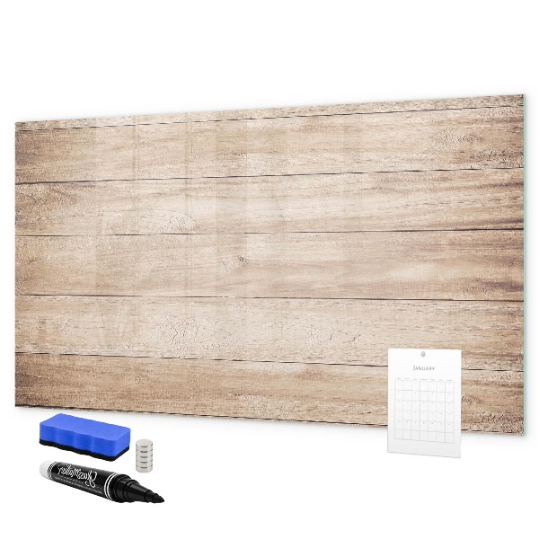 Magnettafel zum schreiben Eine stylische Tafel für Notizen und Fotos