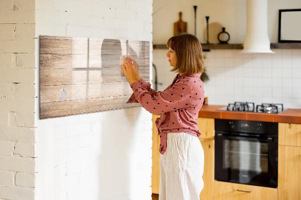 Magnettafel zum schreiben Eine stylische Tafel für Notizen und Fotos