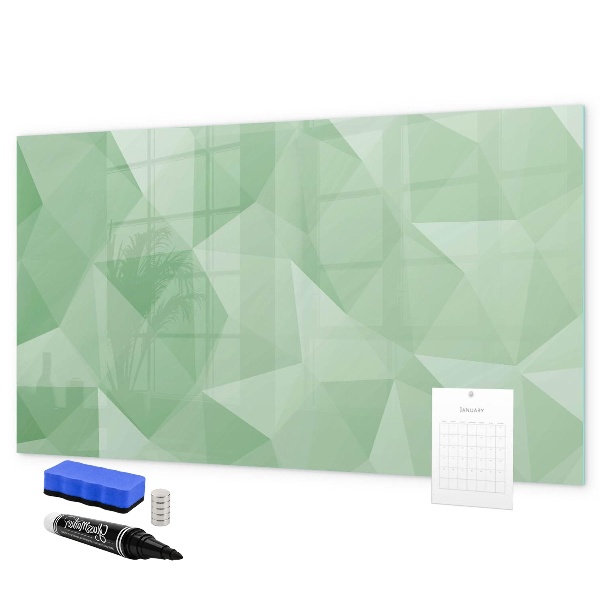 Magnettafel zum schreiben Eine farbenfrohe Tafel für Fotos und Notizen
