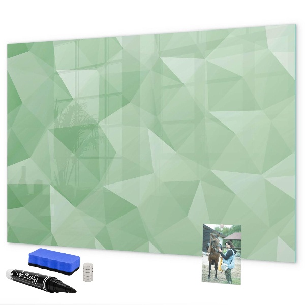 Magnettafel zum schreiben Eine farbenfrohe Tafel für Fotos und Notizen