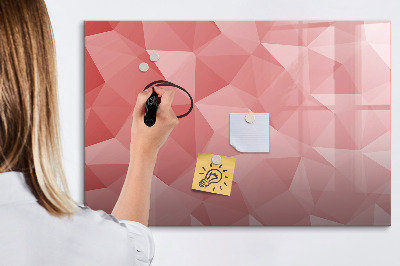 Schreib magnettafel Eine farbenfrohe Tafel für Notizen und Fotos