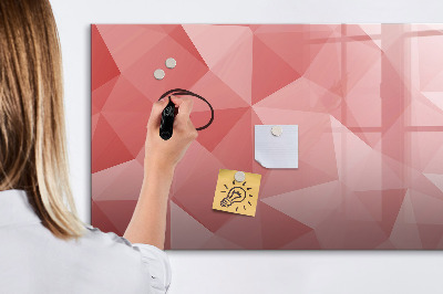 Schreib magnettafel Eine farbenfrohe Tafel für Notizen und Fotos