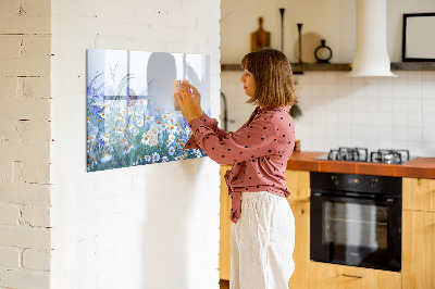 Schreib magnettafel Ein kreativer Raum für Erinnerungen und Fotos