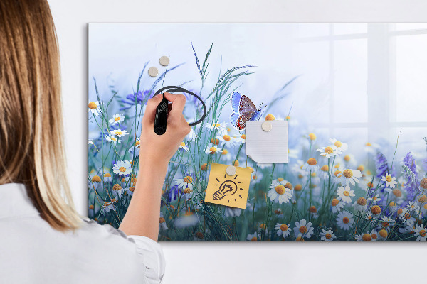 Schreib magnettafel Ein kreativer Raum für Erinnerungen und Fotos