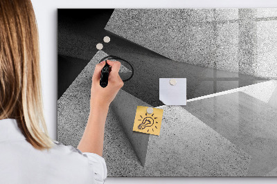 Magnettafel zum schreiben Moderne Tafel für Notizen und Fotos