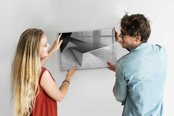 Magnettafel zum schreiben Moderne Tafel für Notizen und Fotos