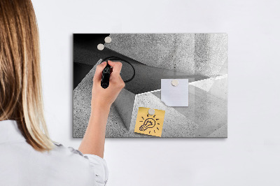 Magnettafel zum schreiben Moderne Tafel für Notizen und Fotos