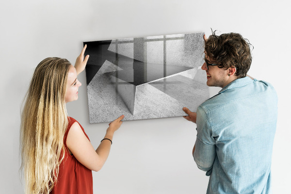 Magnettafel zum schreiben Moderne Tafel für Notizen und Fotos
