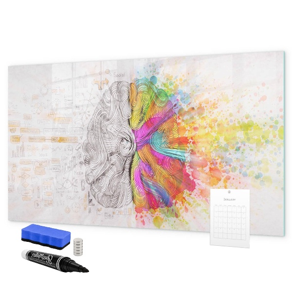 Magnettafel zum schreiben Ein kreativer Raum für Erinnerungen und Ideen