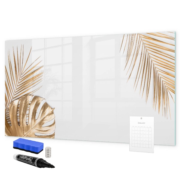 Schreib magnettafel Eine stylische Tafel für Notizen und Fotos