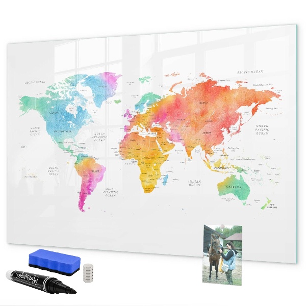 Magnettafel zum schreiben Erinnerungskarte mit persönlichen Fotos