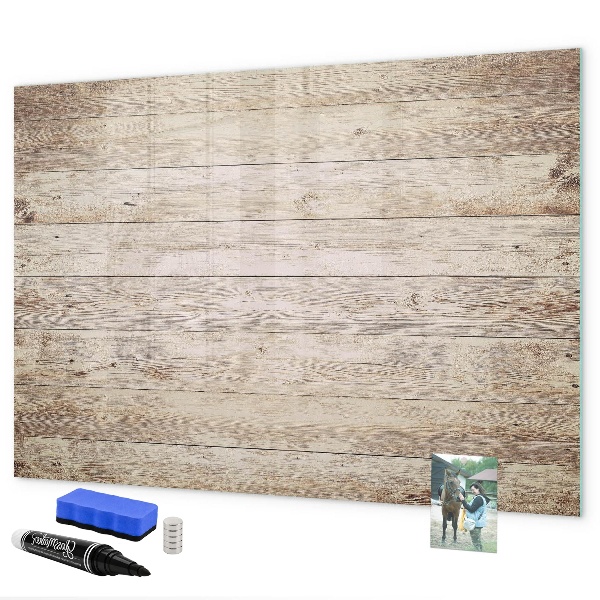Magnettafel zum schreiben Eine stylische Tafel für Notizen und Fotos