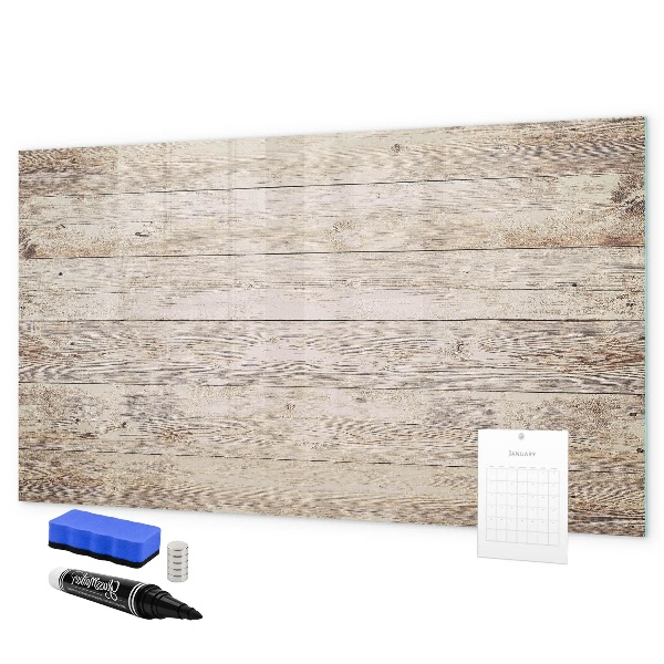 Magnettafel zum schreiben Eine stylische Tafel für Notizen und Fotos