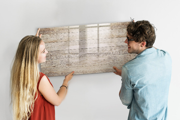 Magnettafel zum schreiben Eine stylische Tafel für Notizen und Fotos