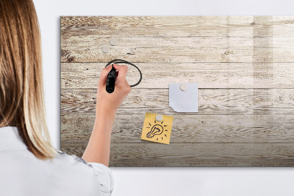 Magnettafel zum schreiben Eine stylische Tafel für Notizen und Fotos