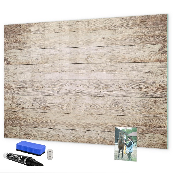 Magnettafel zum schreiben Eine stylische Tafel für Notizen und Fotos
