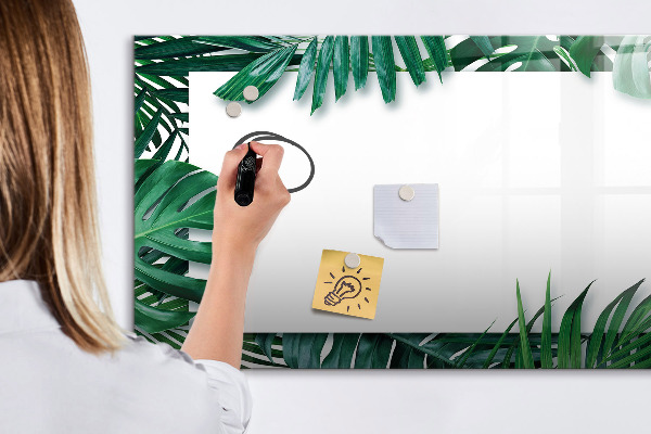 Schreib magnettafel Grüne Tafel für Fotos und Notizen