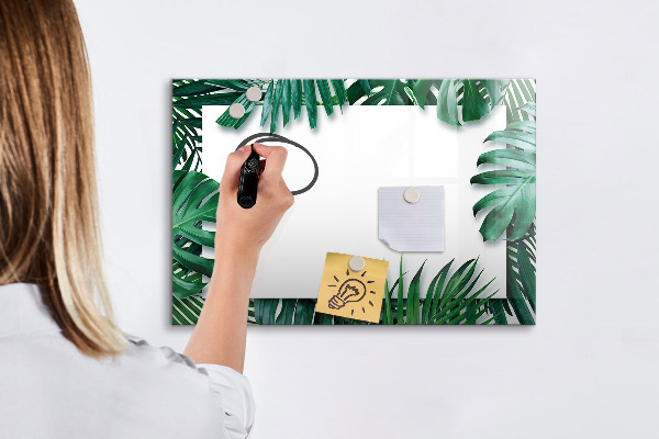 Schreib magnettafel Grüne Tafel für Fotos und Notizen
