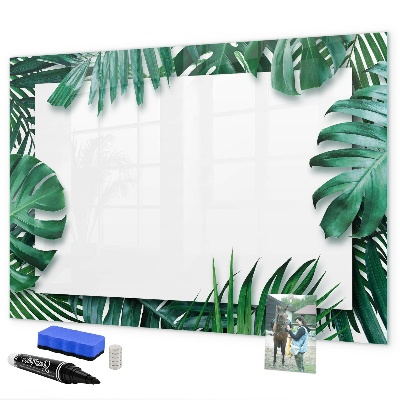 Schreib magnettafel Grüne Tafel für Fotos und Notizen
