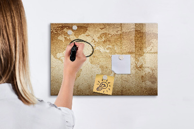Schreib magnettafel Erinnerungskarte mit zusätzlichem Zubehör