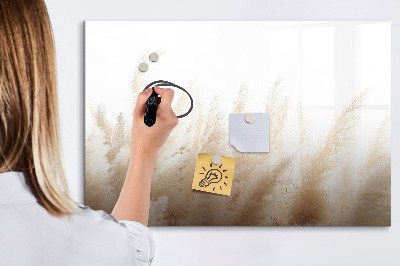 Magnettafel zum schreiben Moderne Pinnwand für Fotos und Notizen