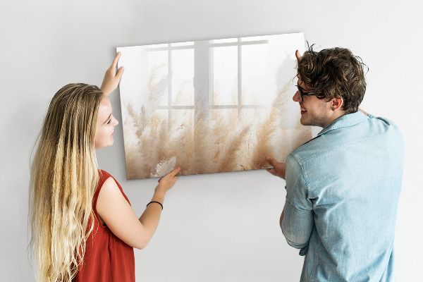 Magnettafel zum schreiben Moderne Pinnwand für Fotos und Notizen