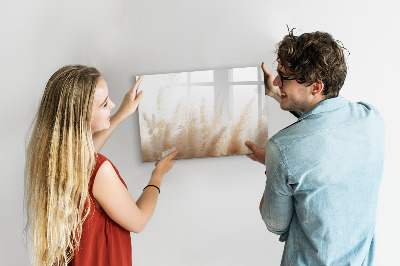 Magnettafel zum schreiben Moderne Pinnwand für Fotos und Notizen