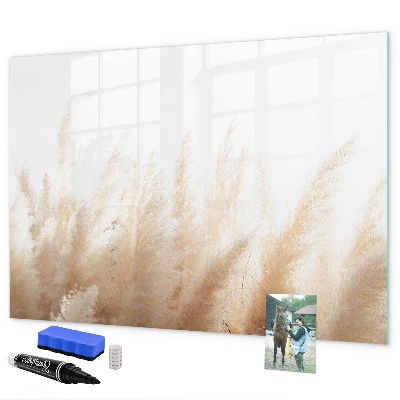 Magnettafel zum schreiben Moderne Pinnwand für Fotos und Notizen