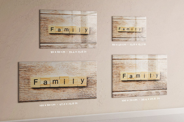 Schreib magnettafel Ein Set zur Präsentation von Fotos an der Wand