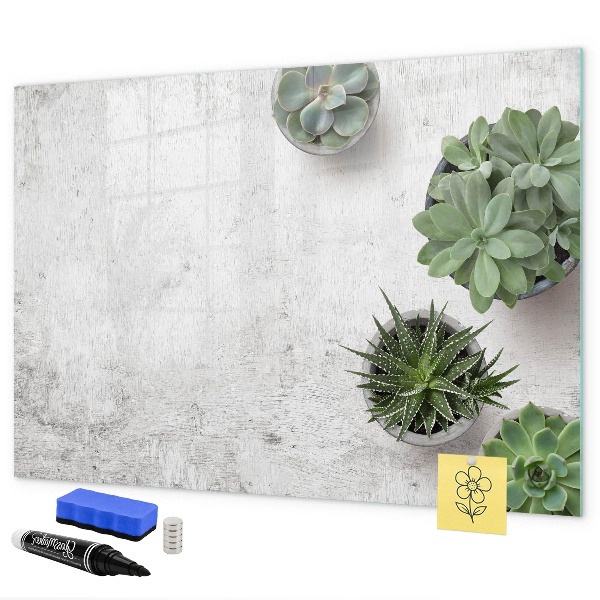Schreib magnettafel Eine stilvolle Tafel zur Präsentation von Fotos