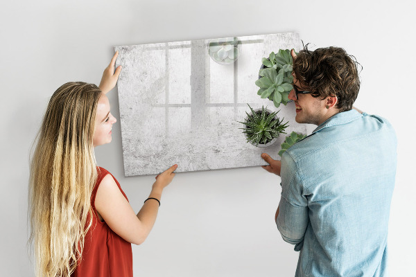 Schreib magnettafel Eine stilvolle Tafel zur Präsentation von Fotos