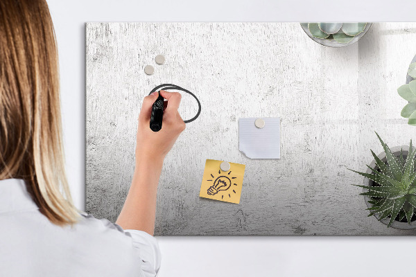 Schreib magnettafel Eine stilvolle Tafel zur Präsentation von Fotos