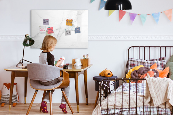 Magnettafel zum schreiben Moderne Tafel für Notizen und Fotos
