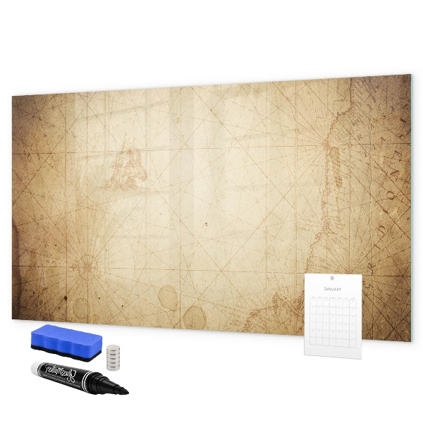 Magnettafel zum schreiben Notiztafel mit Fotos und Zubehör