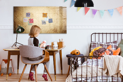 Magnettafel zum schreiben Notiztafel mit Fotos und Zubehör