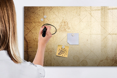 Magnettafel zum schreiben Notiztafel mit Fotos und Zubehör