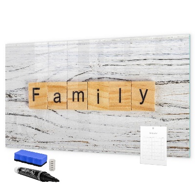 Magnettafel zum schreiben Pinnwand für Fotos und Notizen