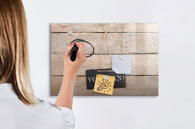 Magnettafel zum schreiben Kreative Pinnwand für Fotos und Notizen