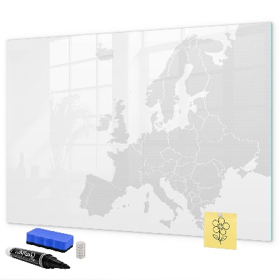 Magnettafel zum schreiben Interaktives Poster für Fotos und Notizen