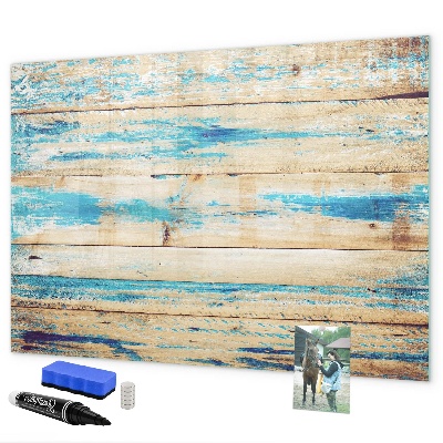 Magnettafel zum schreiben Stilvolle Pinnwand für Fotos und Notizen