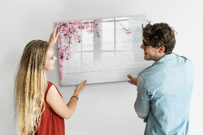 Magnettafel zum schreiben Ein kreativer Raum zur Präsentation von Fotos