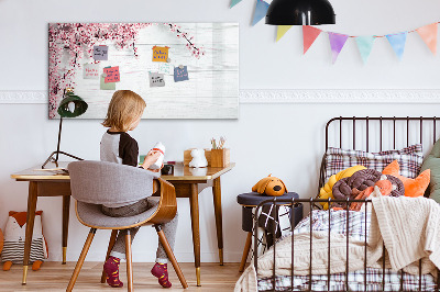 Magnettafel zum schreiben Ein kreativer Raum zur Präsentation von Fotos