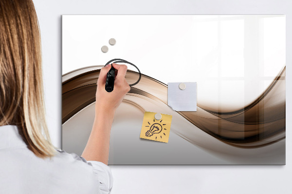 Magnettafel zum schreiben Moderne Fotodisplaytafel