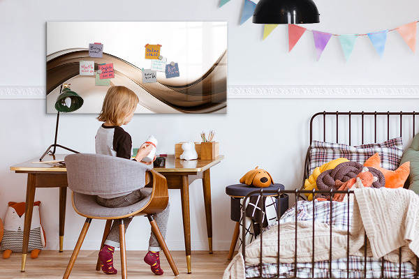 Magnettafel zum schreiben Moderne Fotodisplaytafel