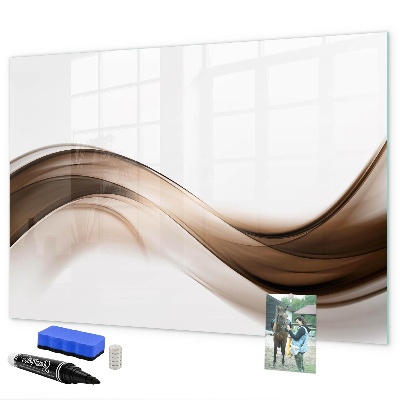 Magnettafel zum schreiben Moderne Fotodisplaytafel