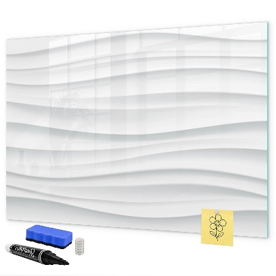 Magnettafel zum schreiben Eine stylische Tafel für Notizen und Fotos