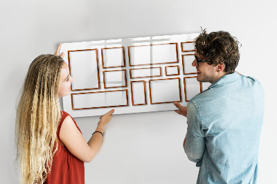Magnettafel zum schreiben Ein kreativer Raum für Erinnerungen und Fotos