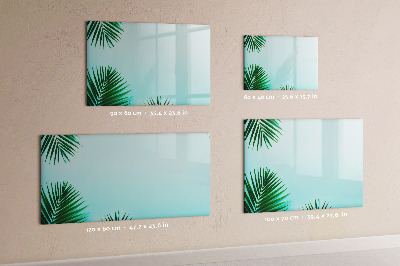Magnettafel zum schreiben Grünes Poster für Fotos und Notizen